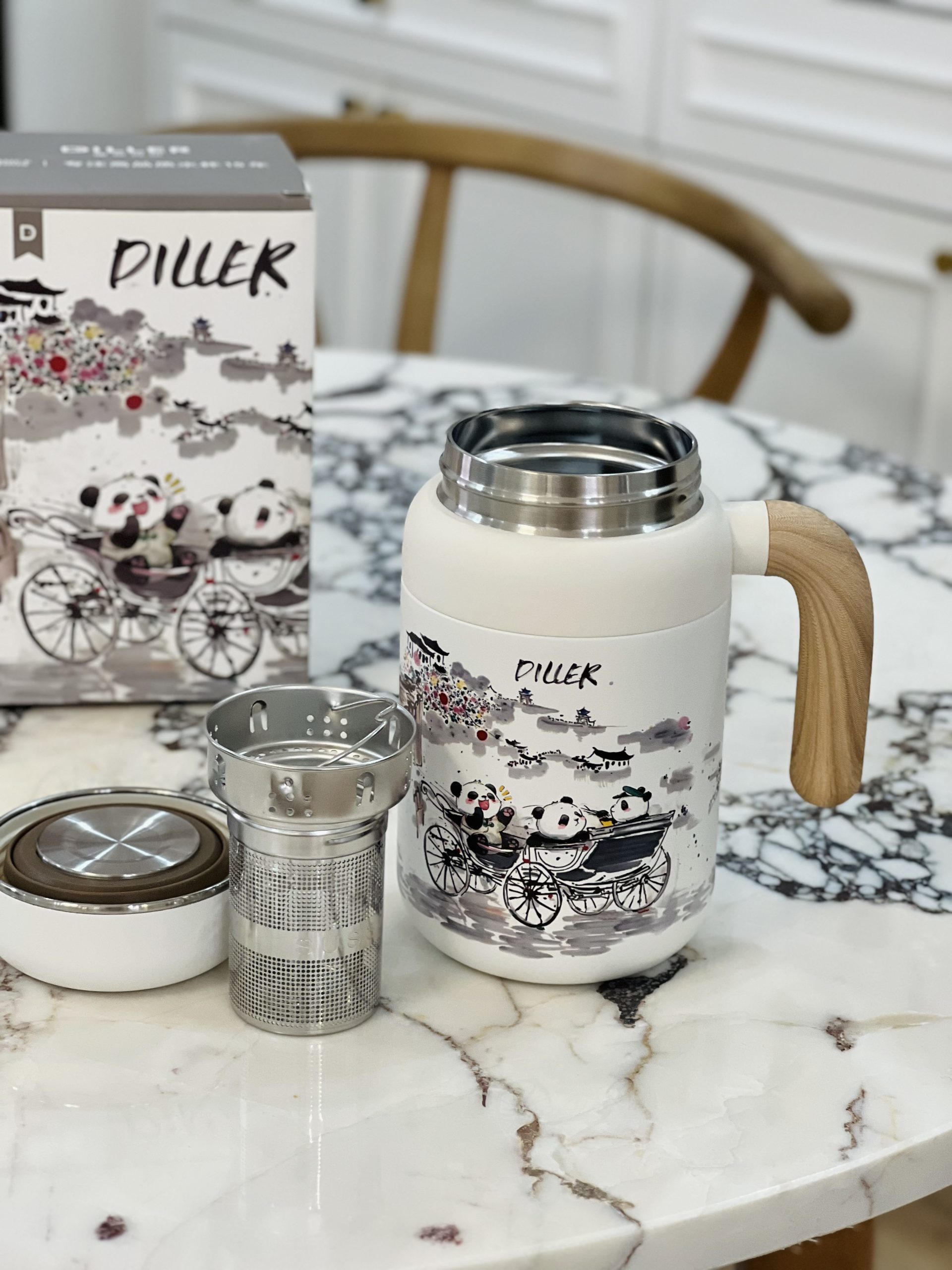 فلاسک دمنوشی diller کد 1137 - تصویر 3